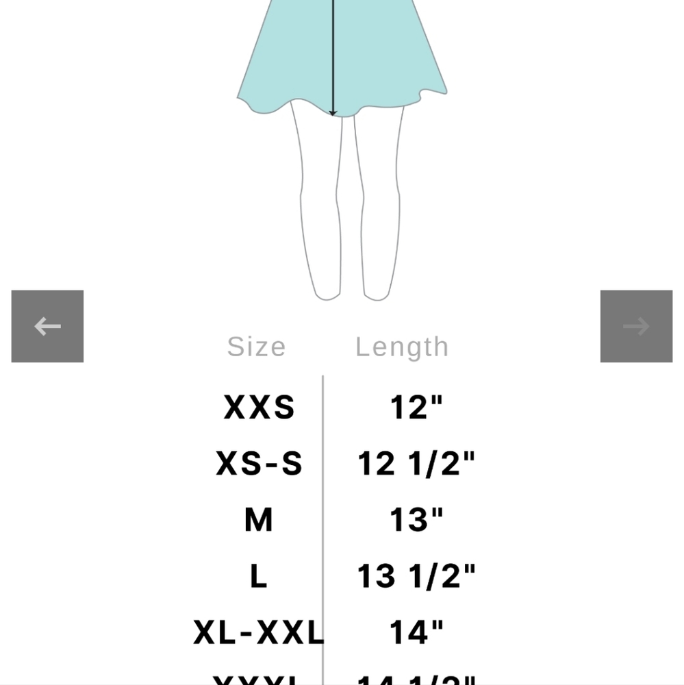 Zyia grand slam skirt long length - Picture 6 of 6
